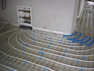 podlahové topení - RD Sezemice